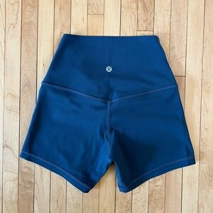 lululemon Align 4” Iron Blue Shorts - Women’s Size 4